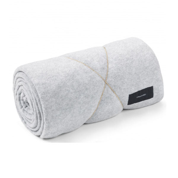 Karmameju Himalaya Blanket - Light Grey - Bahne